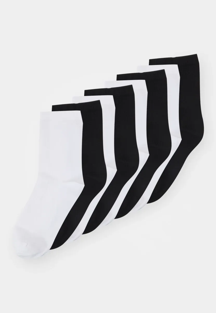 8 PACK  - Socken - black/white