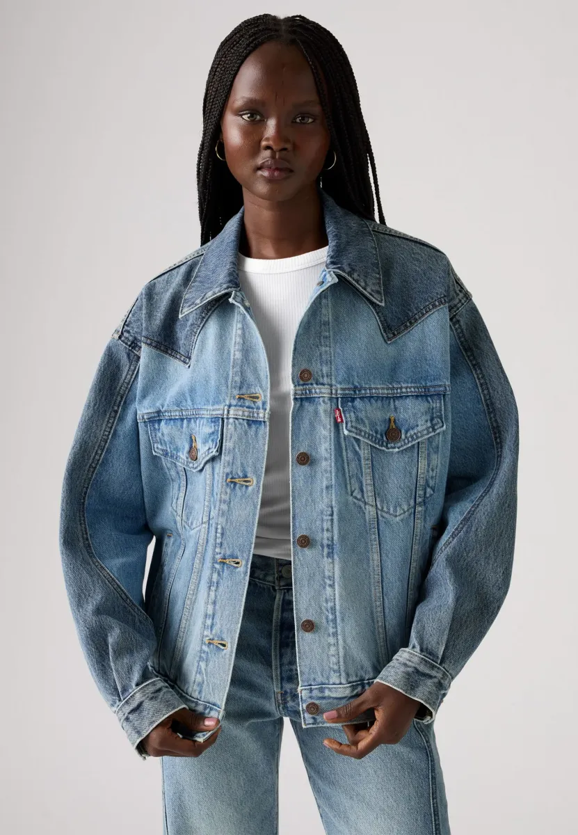90S WESTERN PIECED - Jeansjacke - free range