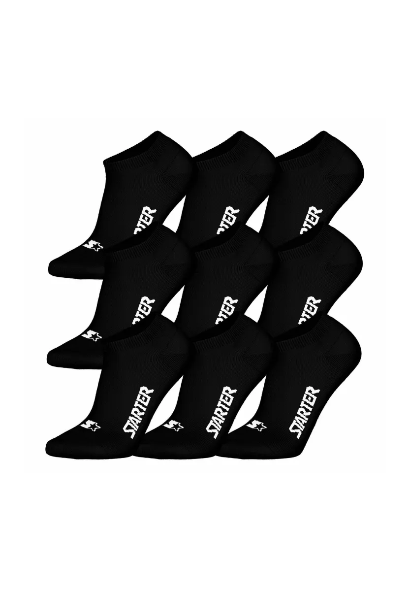 9ER PACK - Socken - schwarz