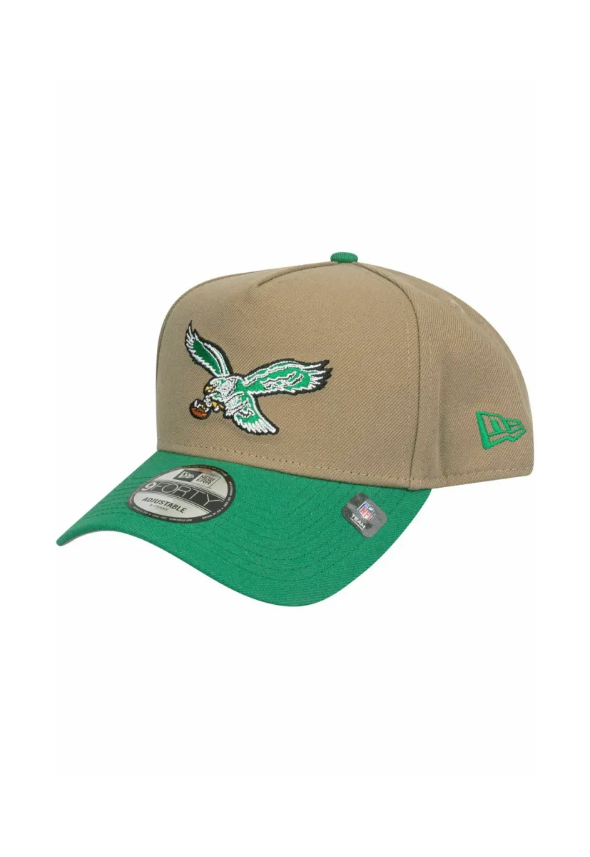 9FORTY A-FRAME - RETRO PHILADELPHIA EAGLES - Cap - khaki