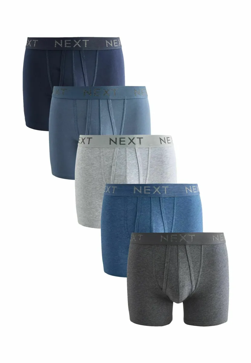 A FRONT 5 PACK   - Boxer Briefs - blue grey black