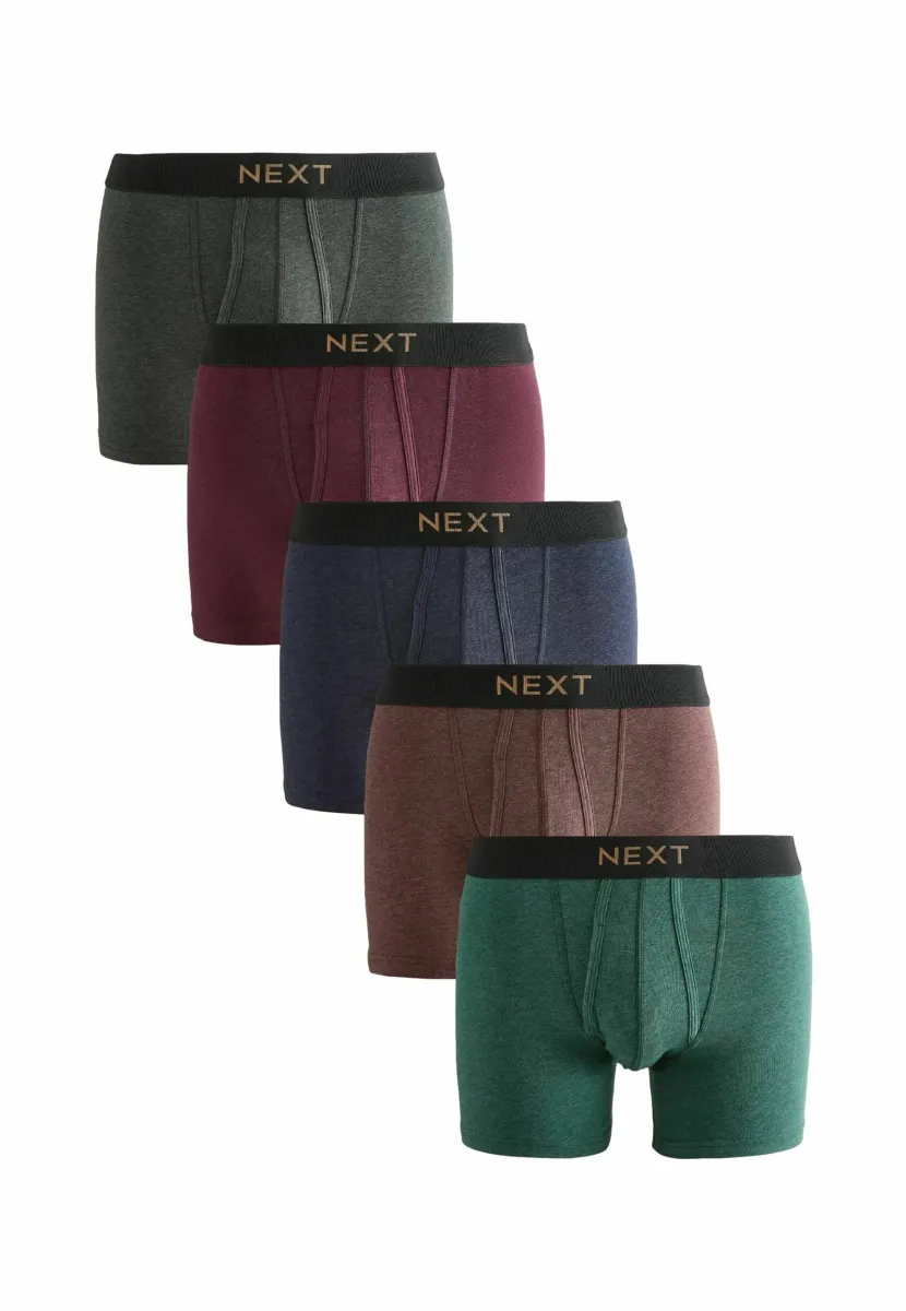 A-FRONT 5 PACK - Boxer Briefs - green red blue rich colour marl