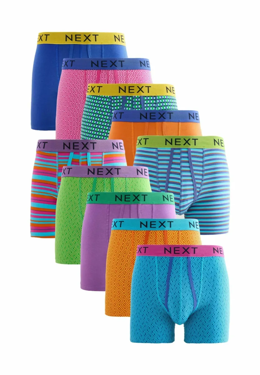 A FRONTS 10 PACK - Boxer Briefs - bright spot stripe