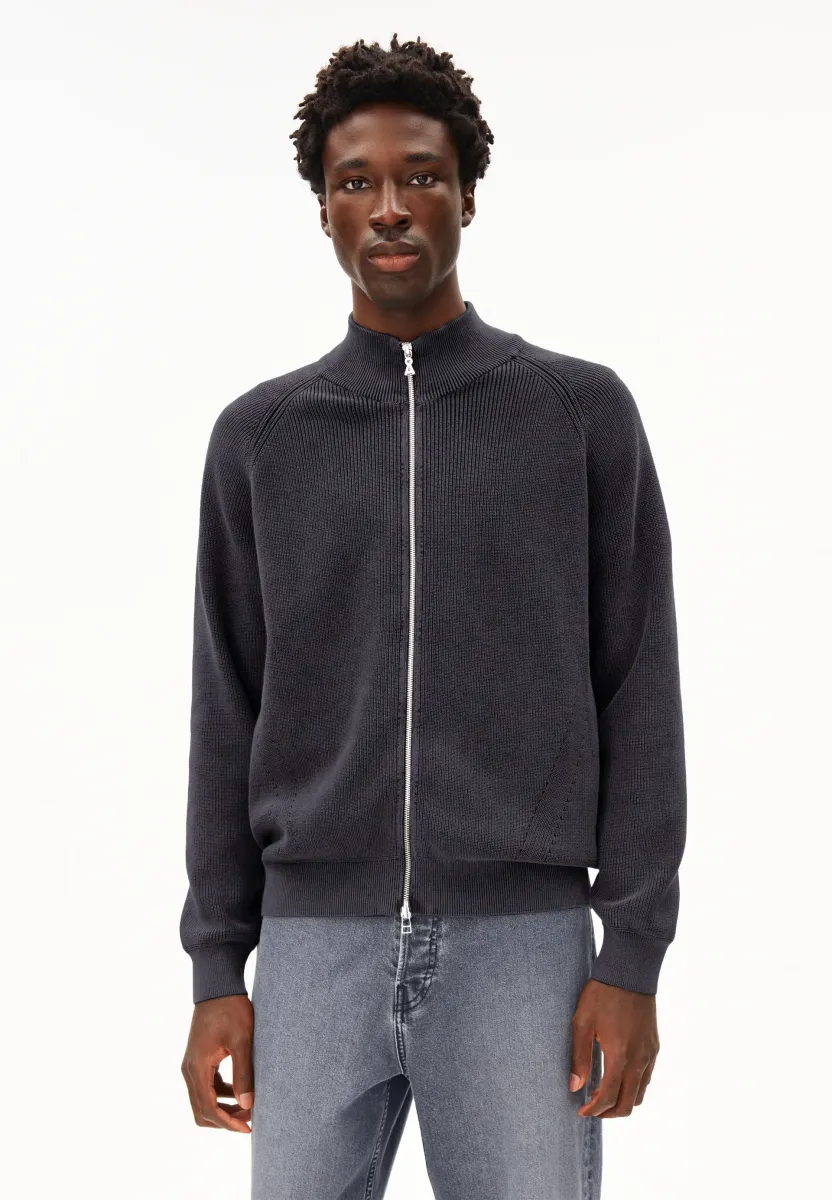 AARTYOM GMT DYE - Strickjacke - black