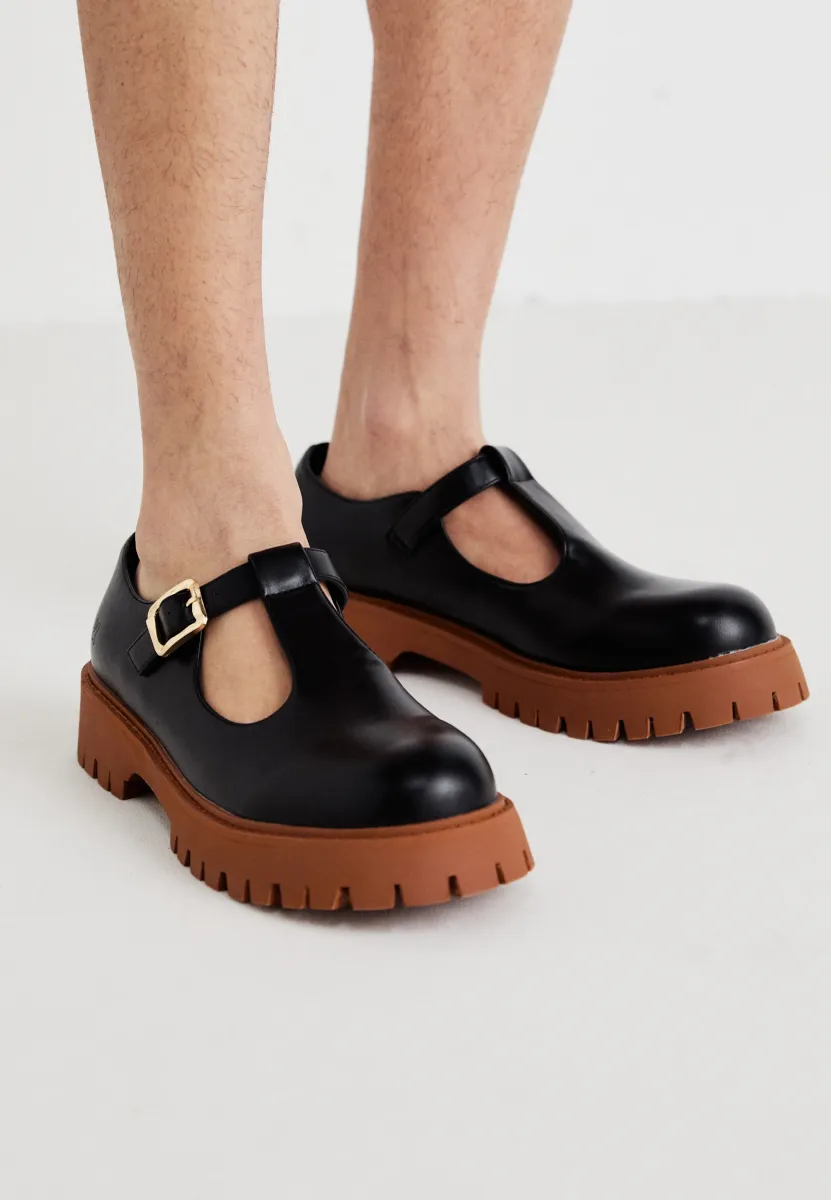 ABBOT MARY JANES - Slipper - black