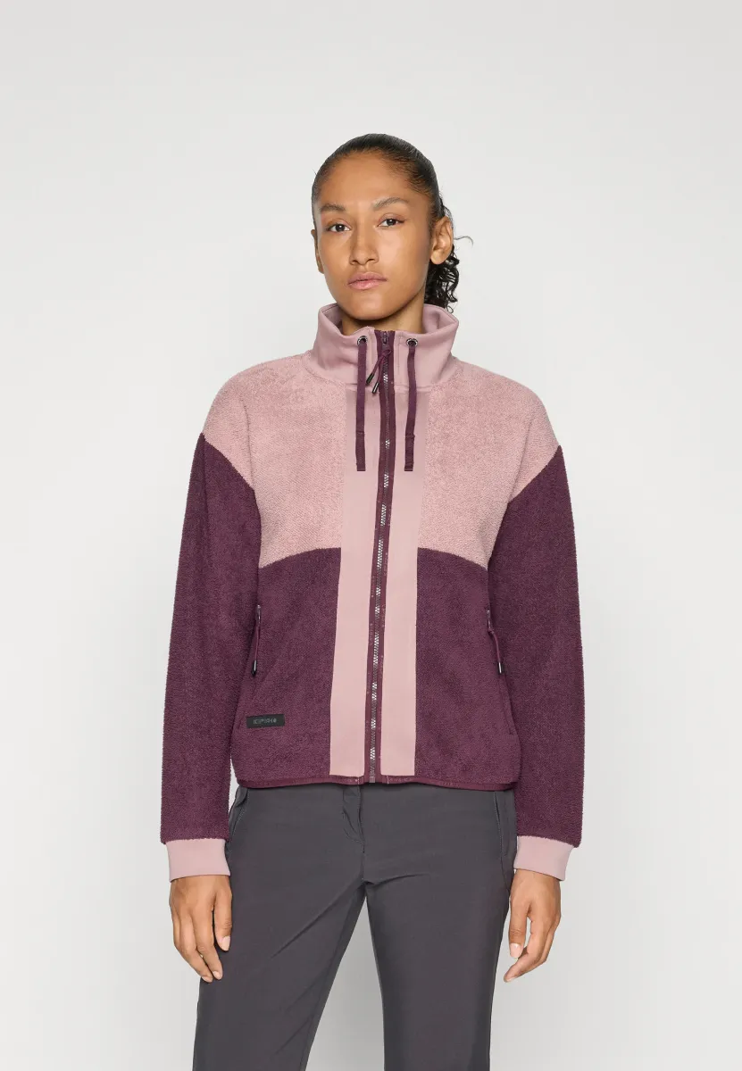 ABBOTSA - Sweatjacke - plum