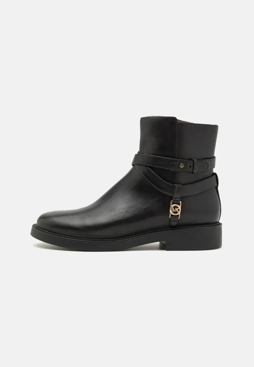 ABIGAIL FLAT BOOTIE - Stiefelette - black