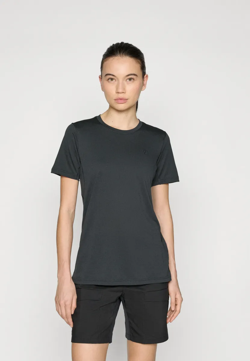 ABISKO DAY HIKE W - T-Shirt basic - black