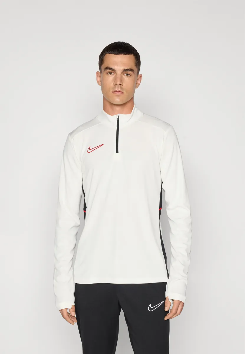 ACADEMY DRILL TOP - Langarmshirt - sail/black/university red