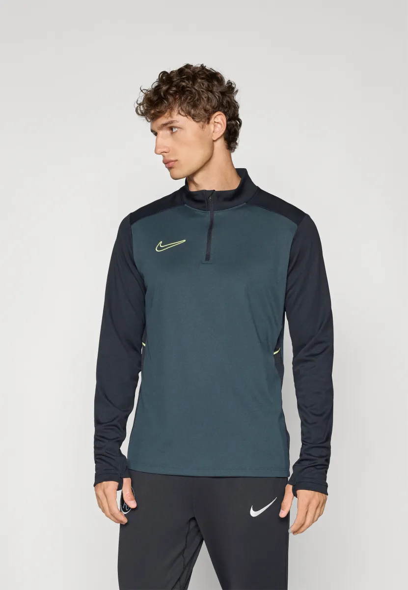 ACADEMY DRILL TOP - Langarmshirt - seaweed/black/limelight