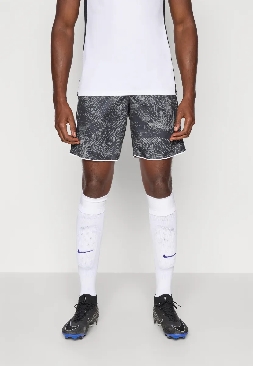 ACADEMY+ SHORT - Kurze Sporthose - anthracite/black/white