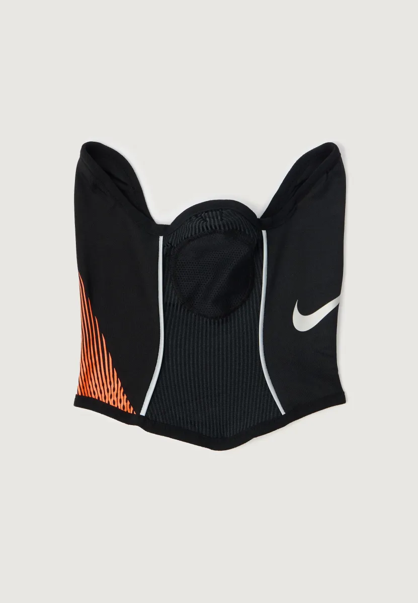 ACADEMY UNISEX - Schlauchschal - black/hyper crimson/metallic silver-coloured