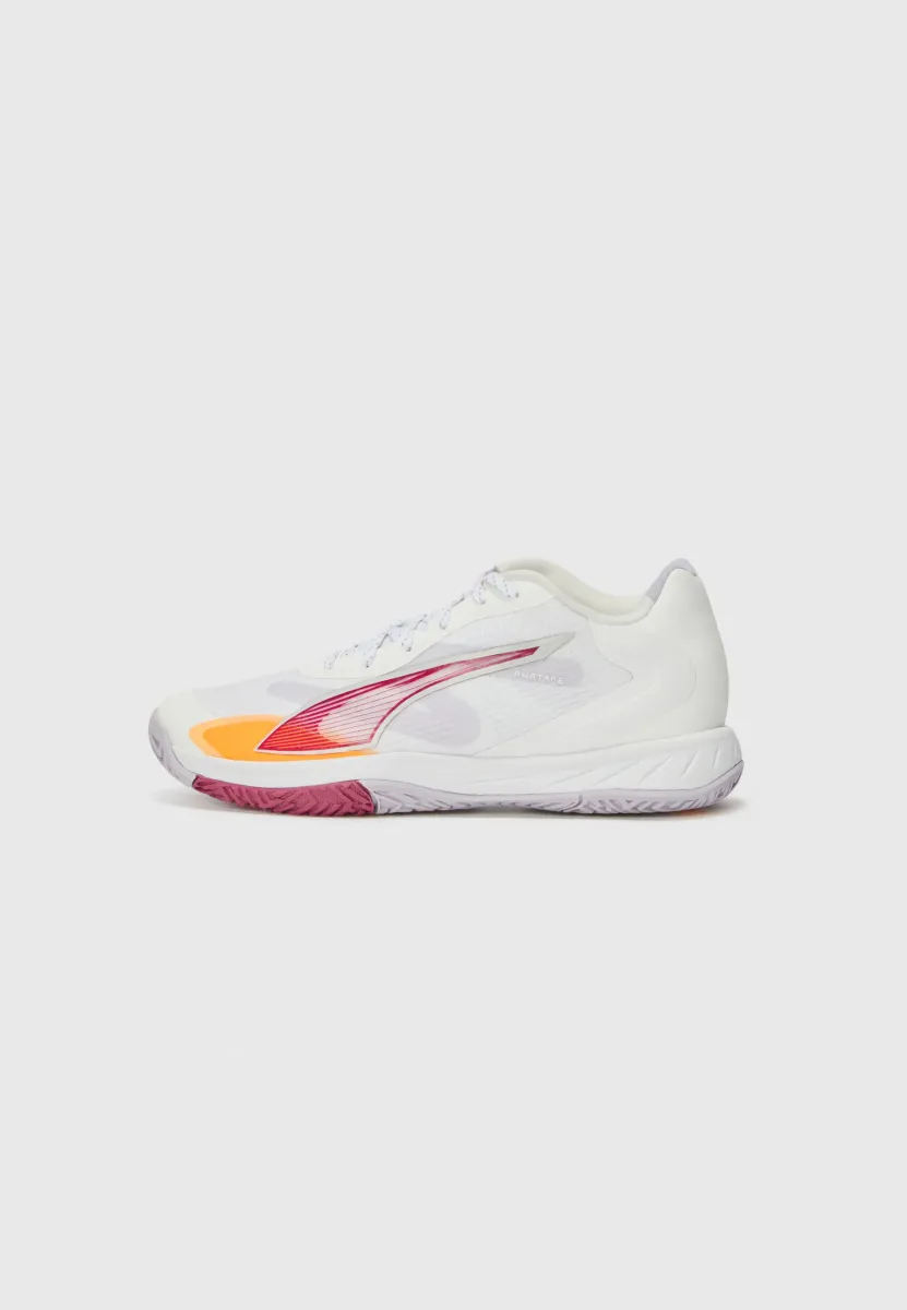 ACCELERATE TURBO 4 - Handballschuh - white/berry/lilac crush/heat fire