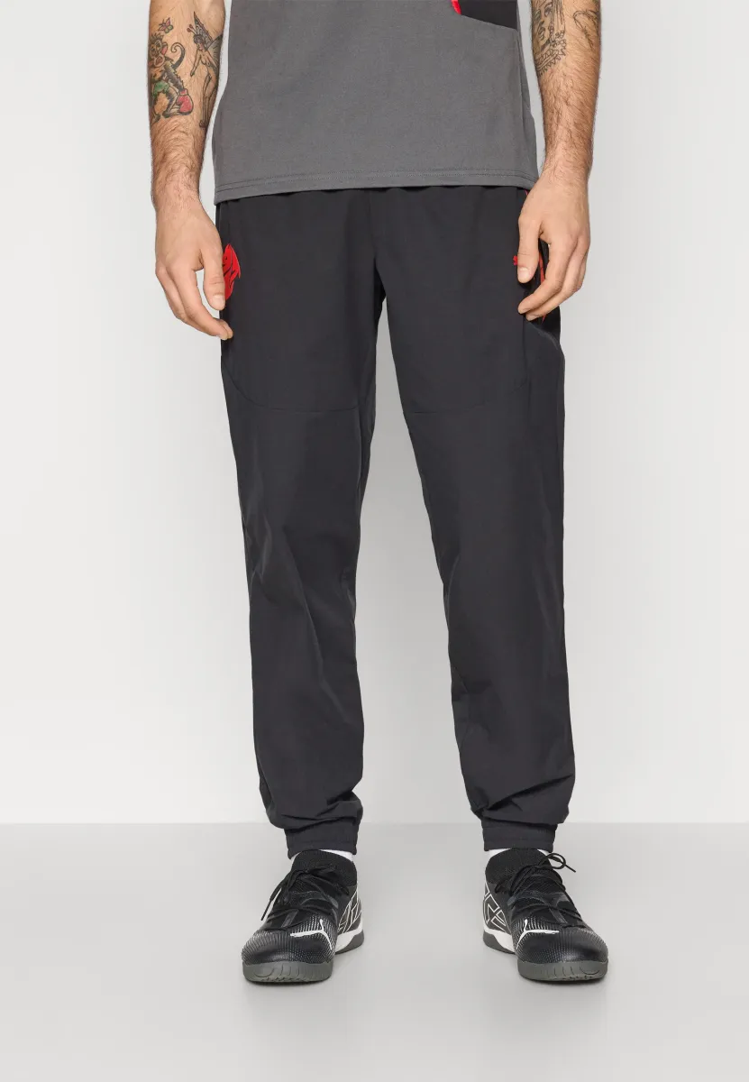 ACM PANTS - Vereinsmannschaften - black/for all time red