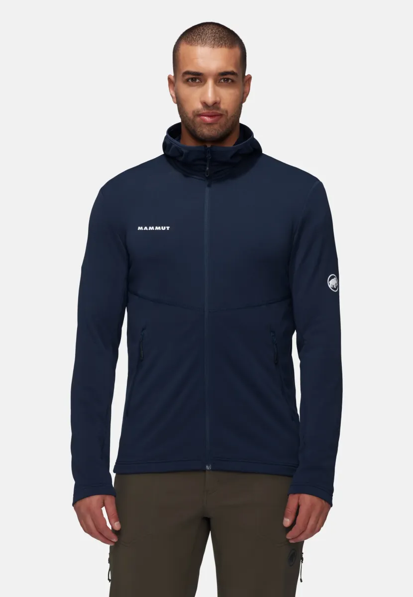 ACONCAGUA HOODED - Fleecejacke - marine