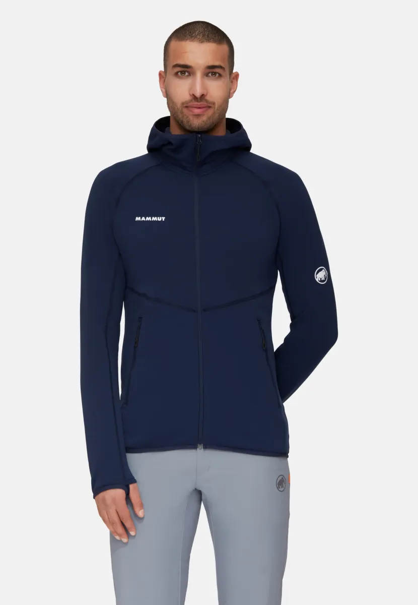 ACONCAGUA HOODED - Fleecejacke - marine
