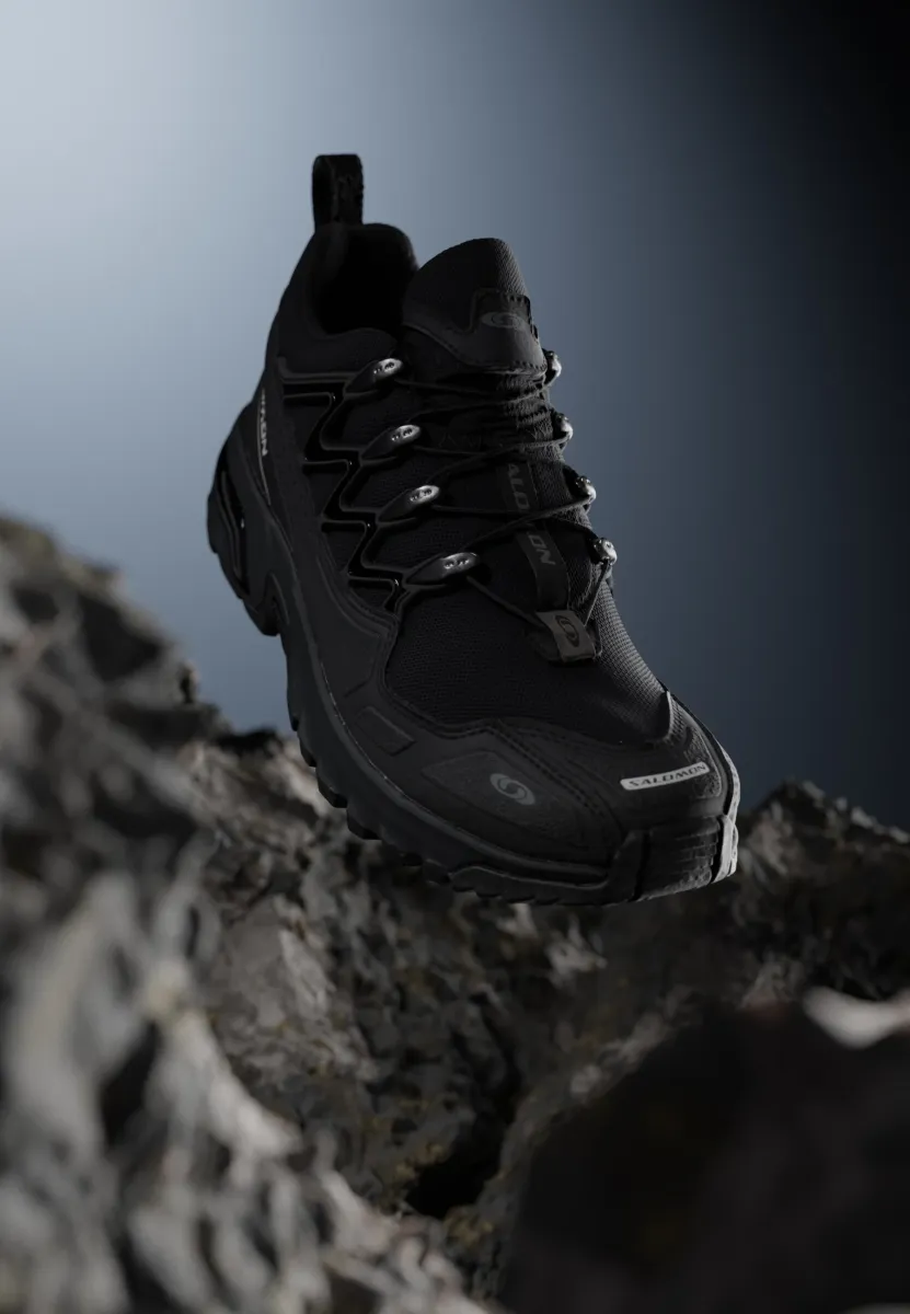 ACS + UNISEX - Sneaker low - black/silver-coloured