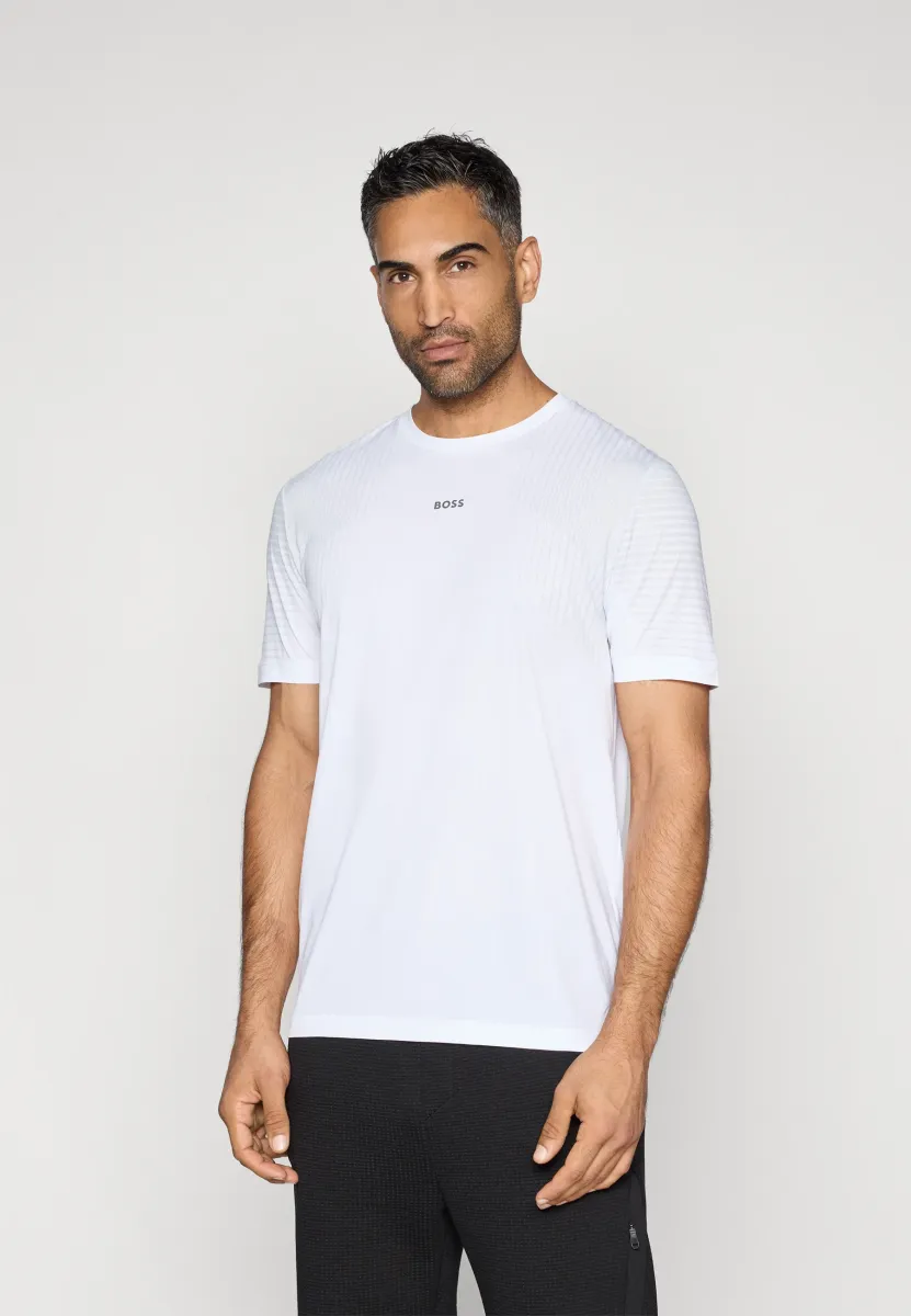 ACTIVE PUSH - Sport T-Shirt - white