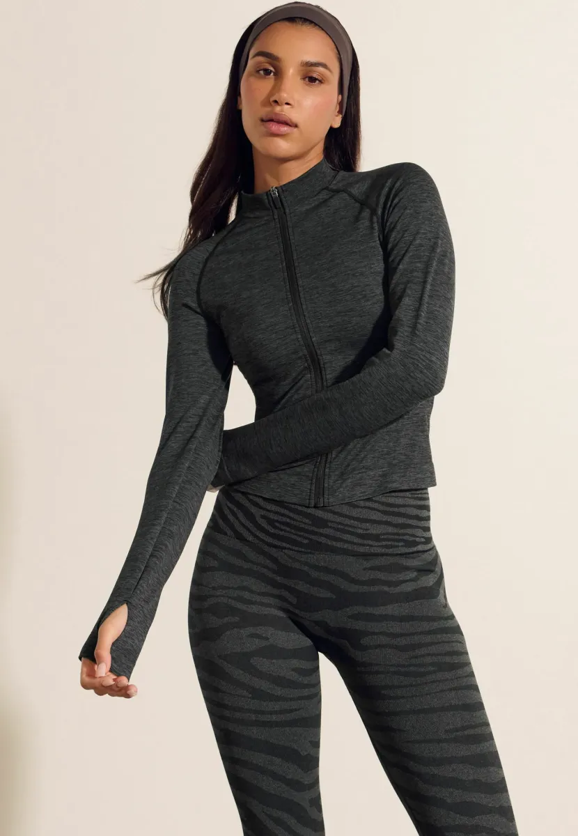 ACTIVE THROUGH - Trainingsjacke - charcoal grey