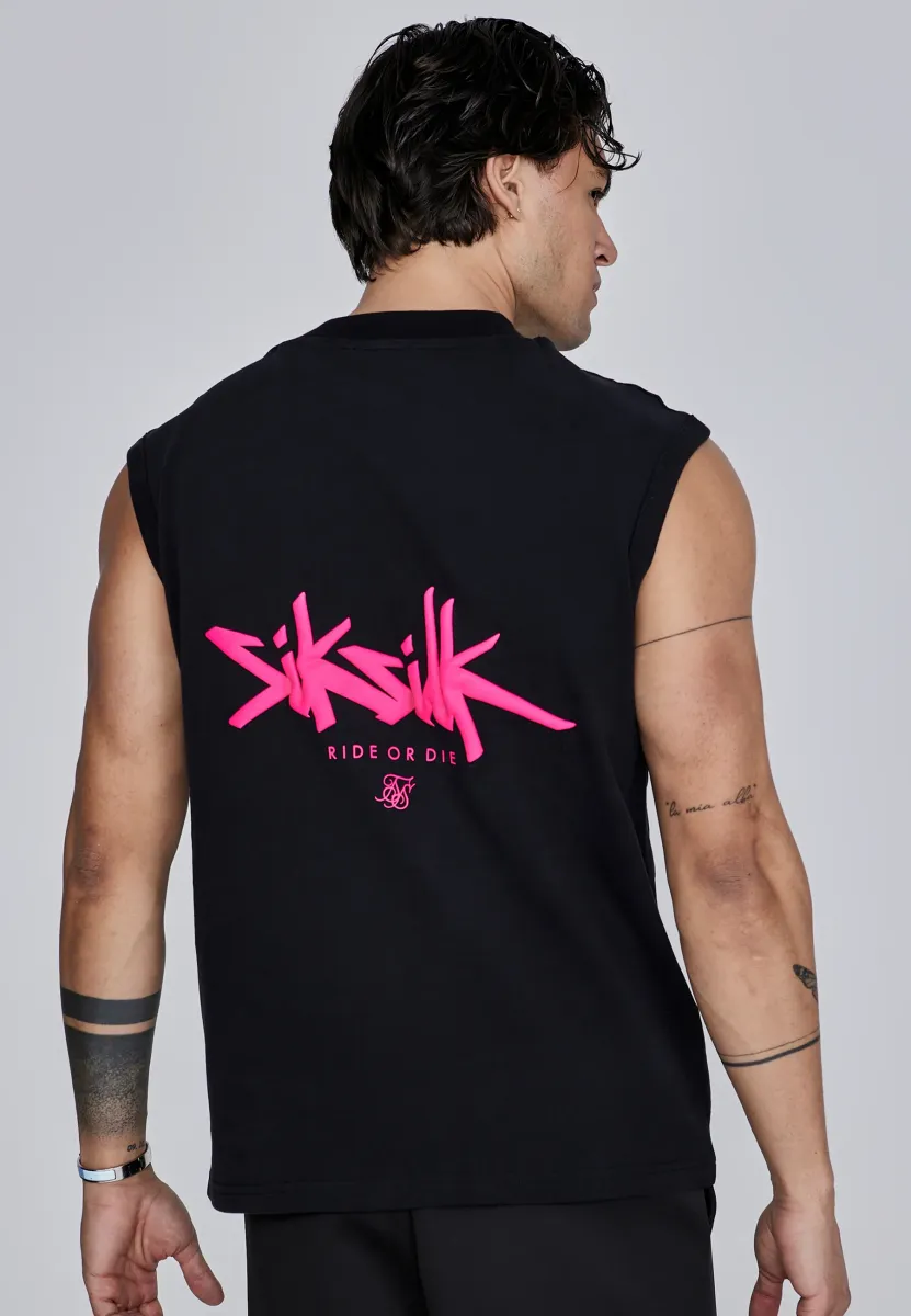 ACTIVE - Top - black,pink