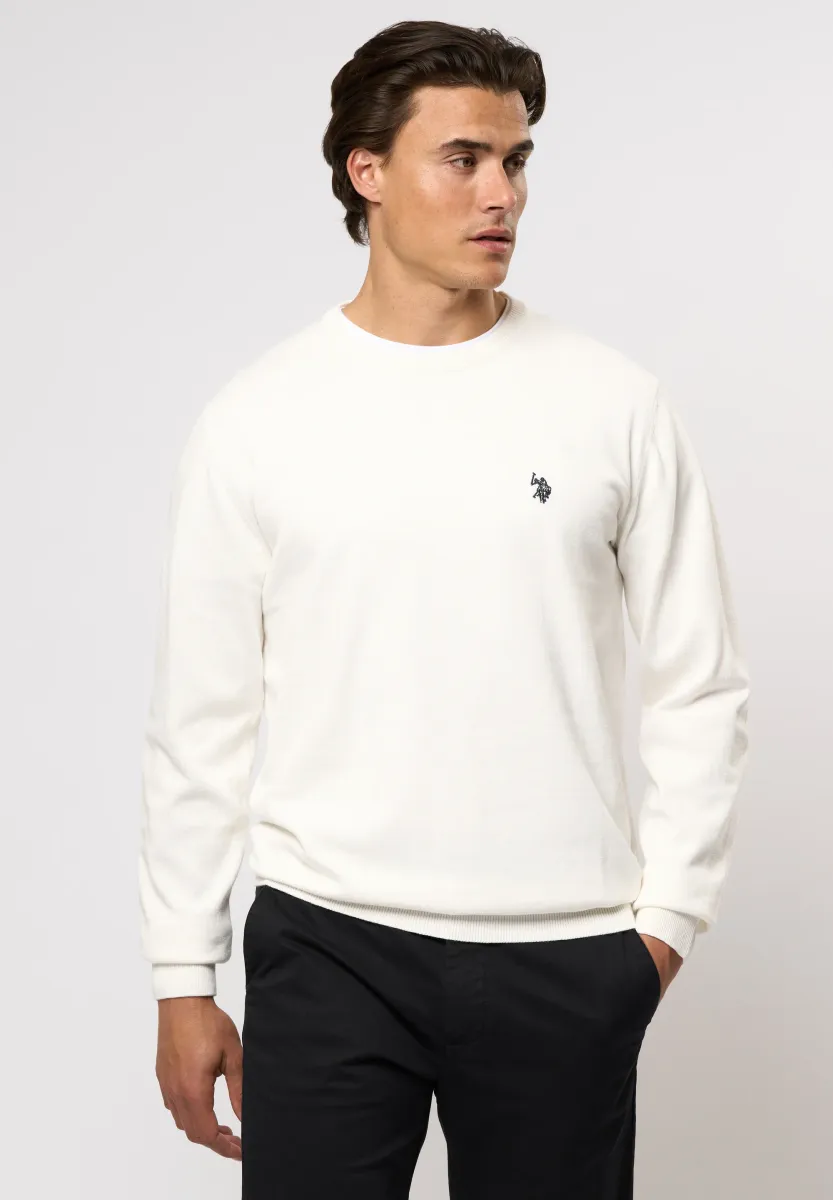 ADAIR   - Strickpullover - cloud dancer