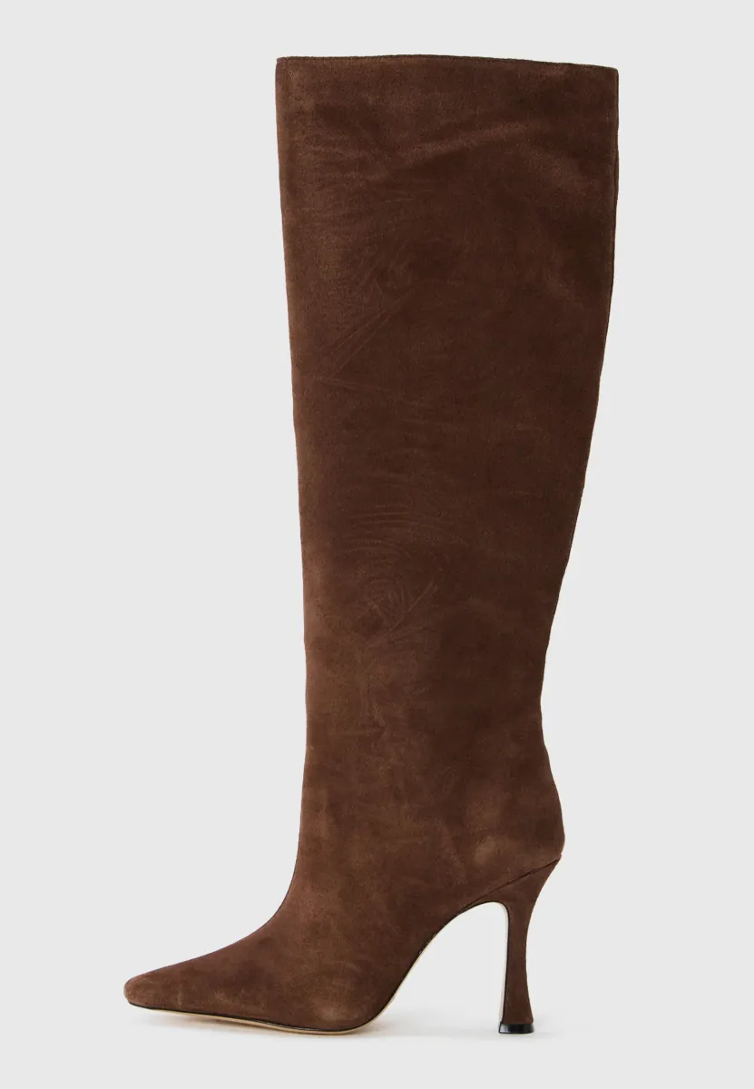 ADALINDA - High Heel Stiefel - dark brown
