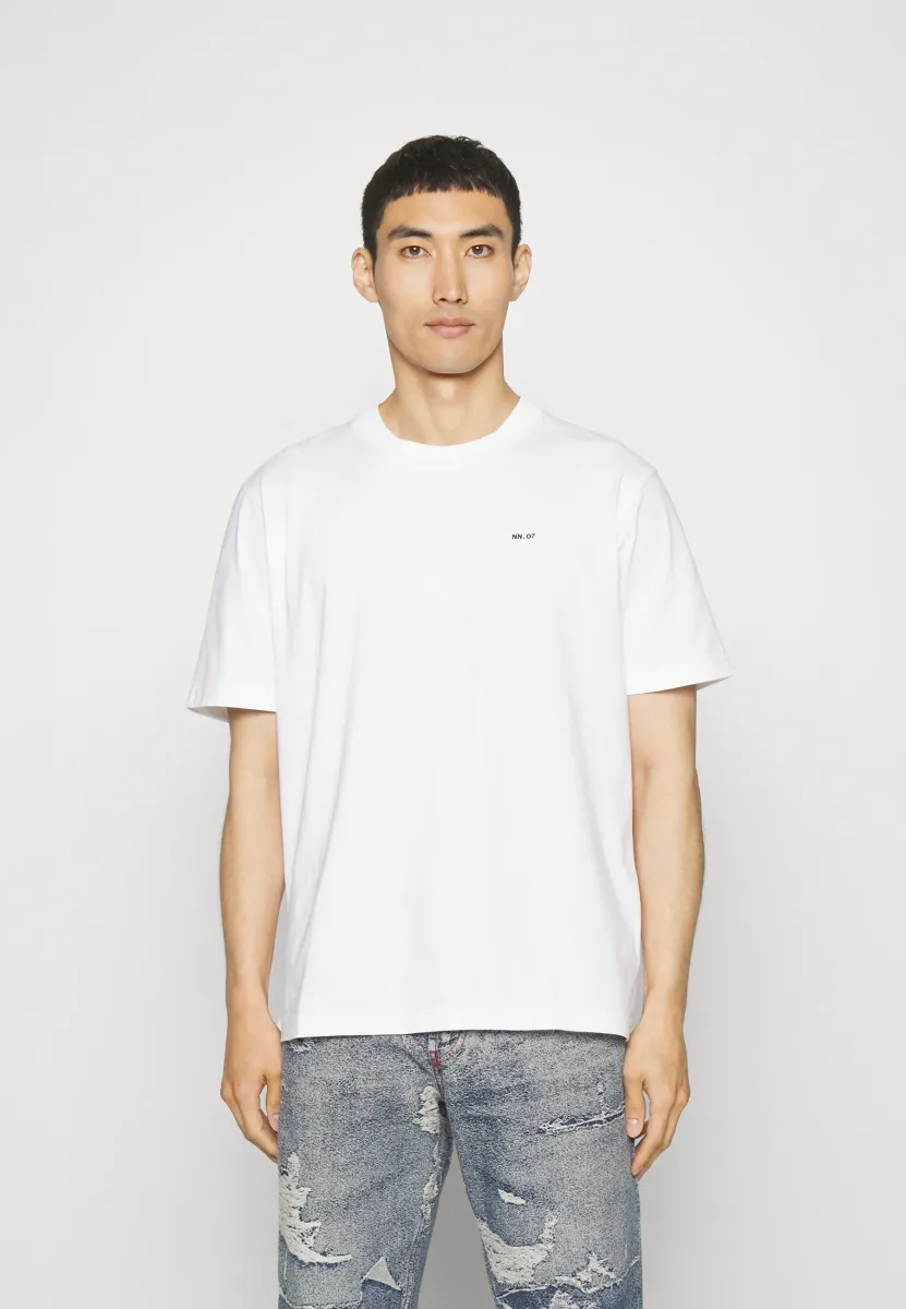 ADAM EMB - T-Shirt basic - white
