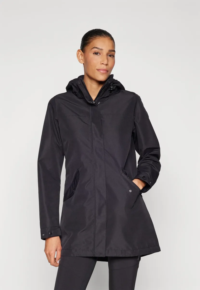 ADDIS - Regenjacke / wasserabweisende Jacke - basic black