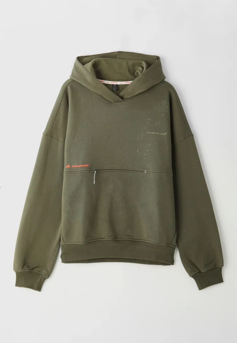 ADI365 HK H UNI - Kapuzenpullover - olive strata