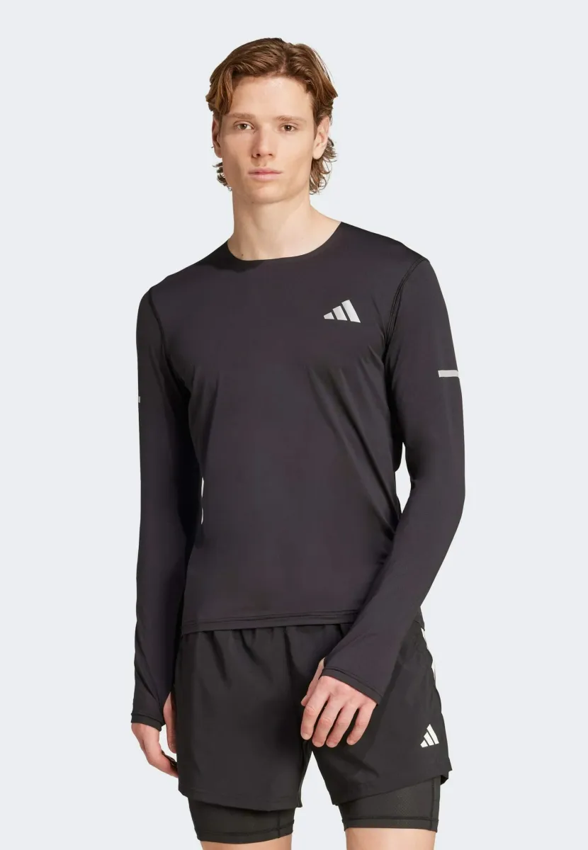 ADI365 RUNNING CLIMACOOL+ LONGSLEEVE - Langarmshirt - black