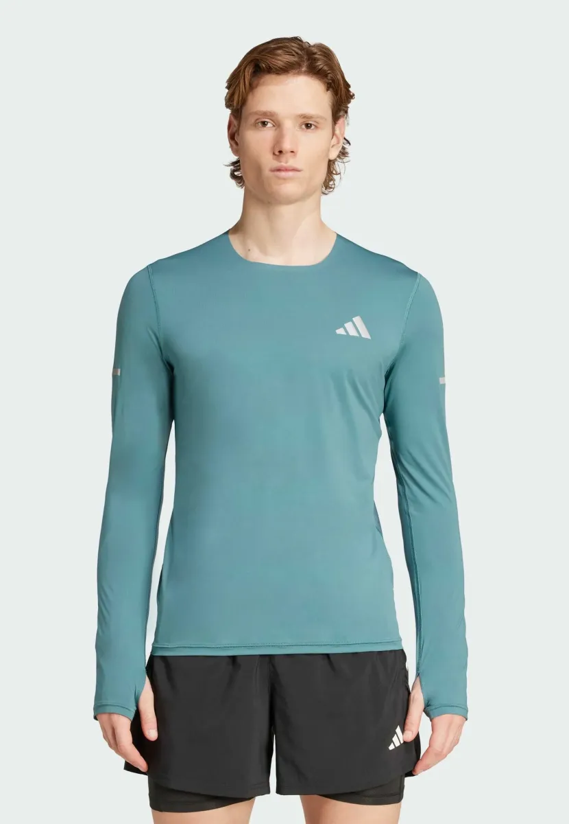ADI365 RUNNING CLIMACOOL+ LONGSLEEVE - Langarmshirt - preloved teal