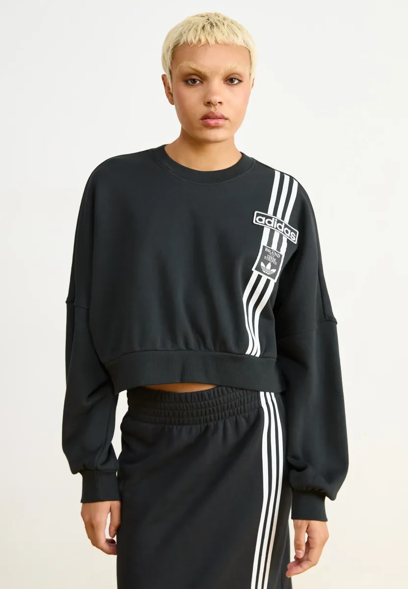 ADIBREAK CROPPED - Sweatshirt - black