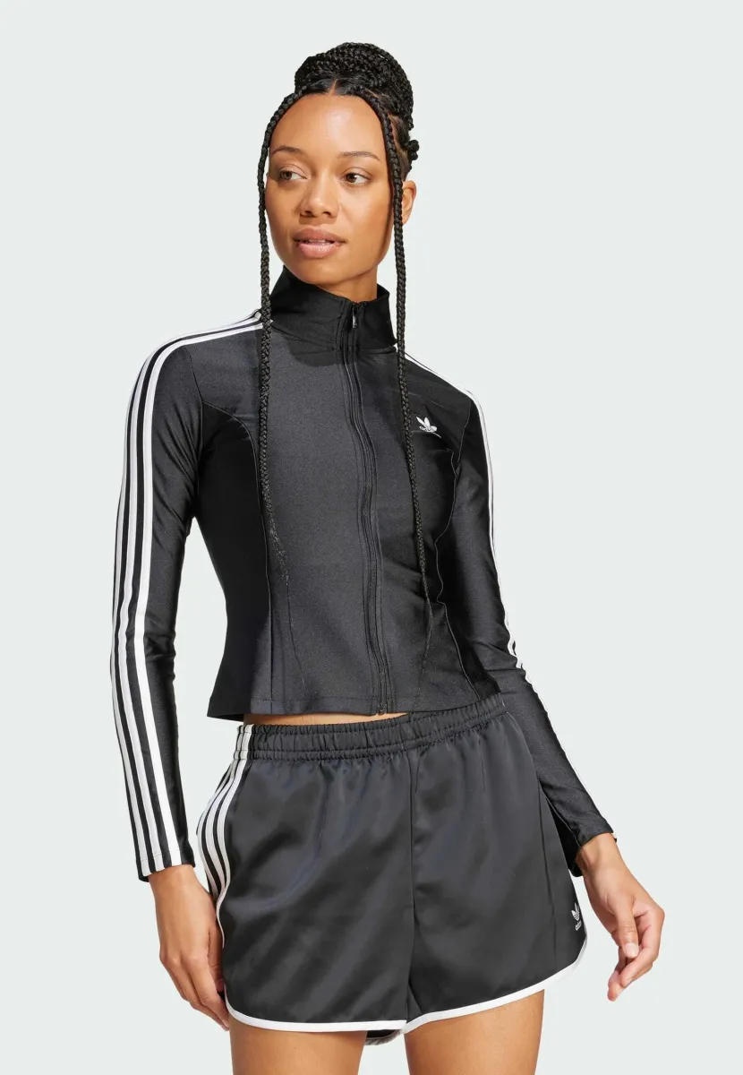ADICOLOR 3-STRIPES SLIM TRACK - Trainingsjacke - black