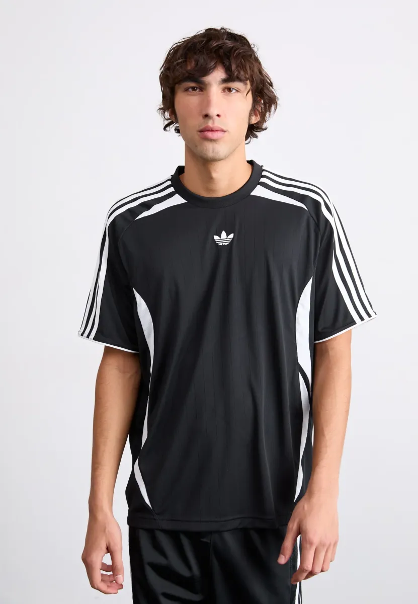 ADICOLOR TEAMGEIST - T-Shirt print - black/white