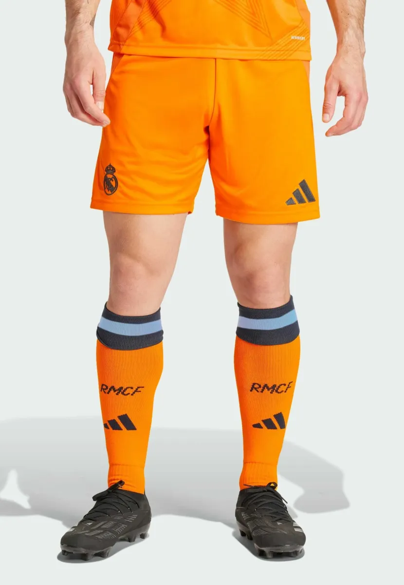 ADIDAS PERFORMANCE REAL MADRID 24/25 AWAY SHORTS - Kurze Sporthose - crew orange