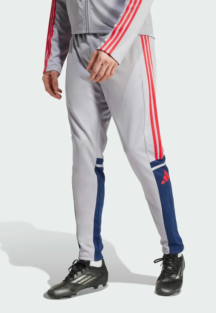 ADIDAS PERFORMANCE SQUADRA 25 TRAINING PANTS - Jogginghose - glory grey   team navy blue   pure ruby