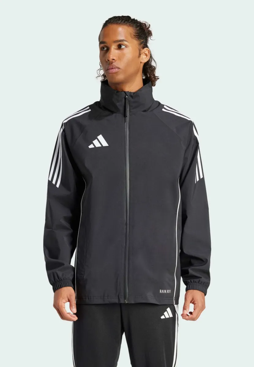 ADIDAS PERFORMANCE TIRO 24 RAIN JACKET - Trainingsjacke - black   white