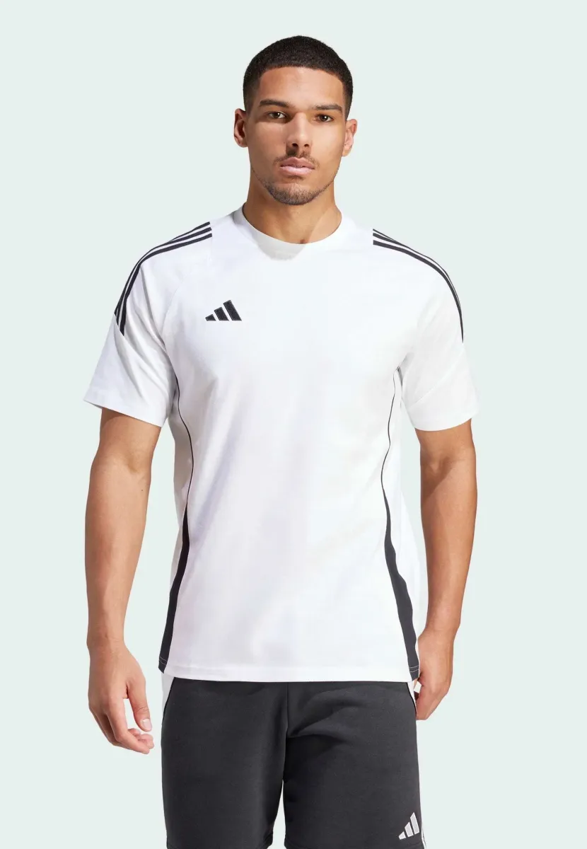 ADIDAS PERFORMANCE TIRO 24 SWEAT TEE - T-Shirt print - white   black