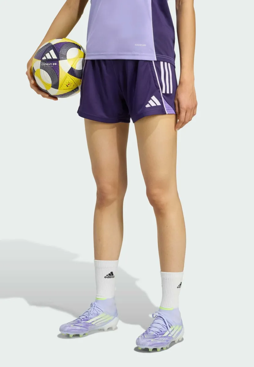 ADIDAS PERFORMANCE TIRO 25 COMPETITION  SHORT-LENGTH TRAINING SHORTS - Kurze Sporthose - dark purple