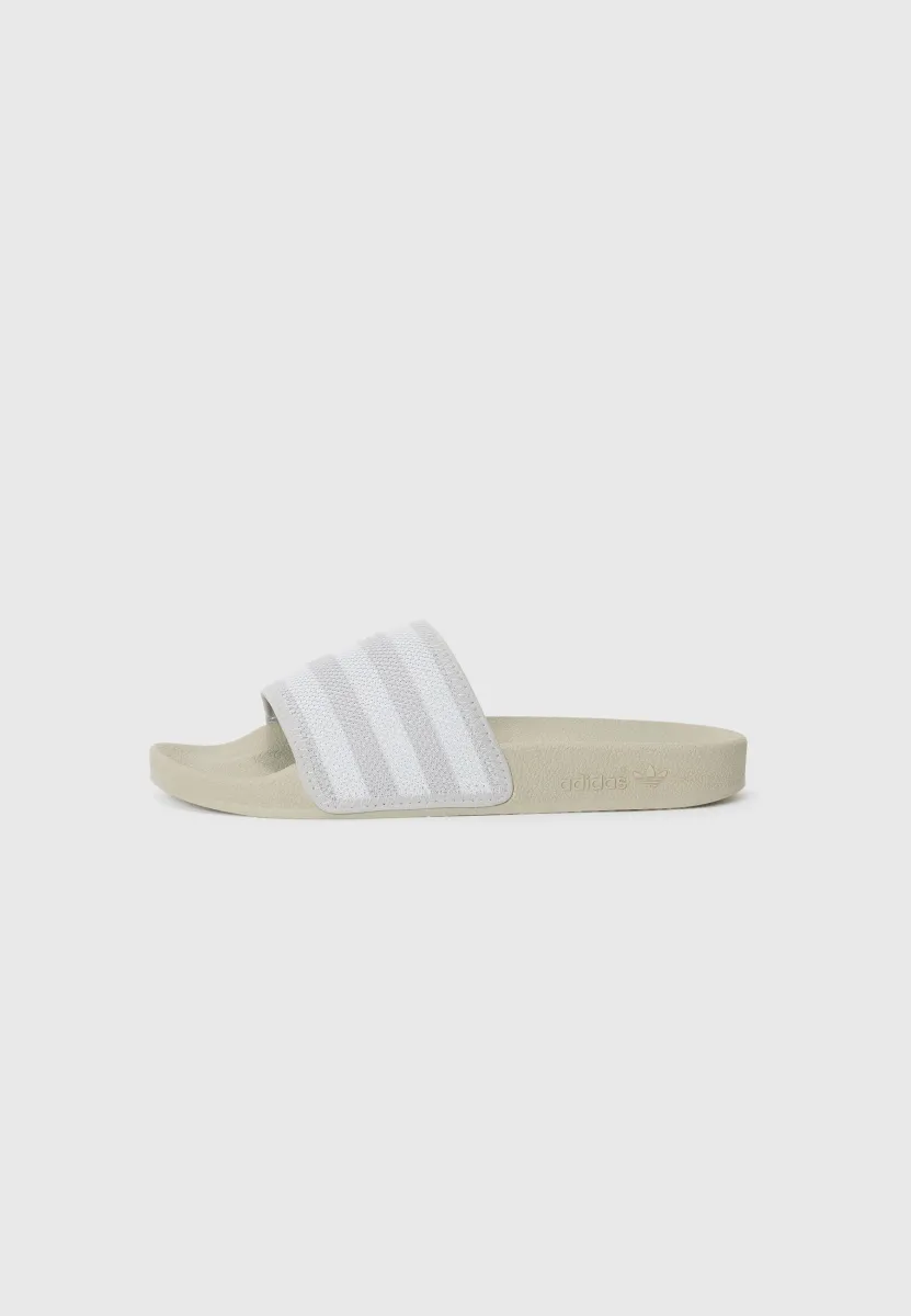 ADILETTE - Badesandale - grey two f17/crystal white s16/grey two f17