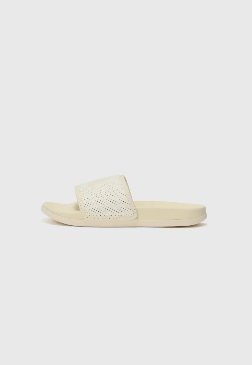 ADILETTE - Badesandale - off white/zero met/wonder white