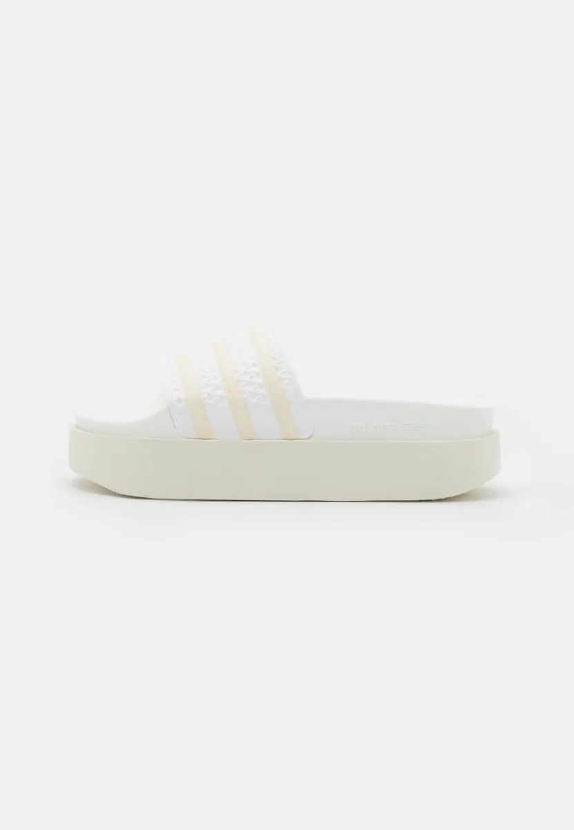 ADILETTE BONEGA - Pantolette flach - footwear white/offwhite