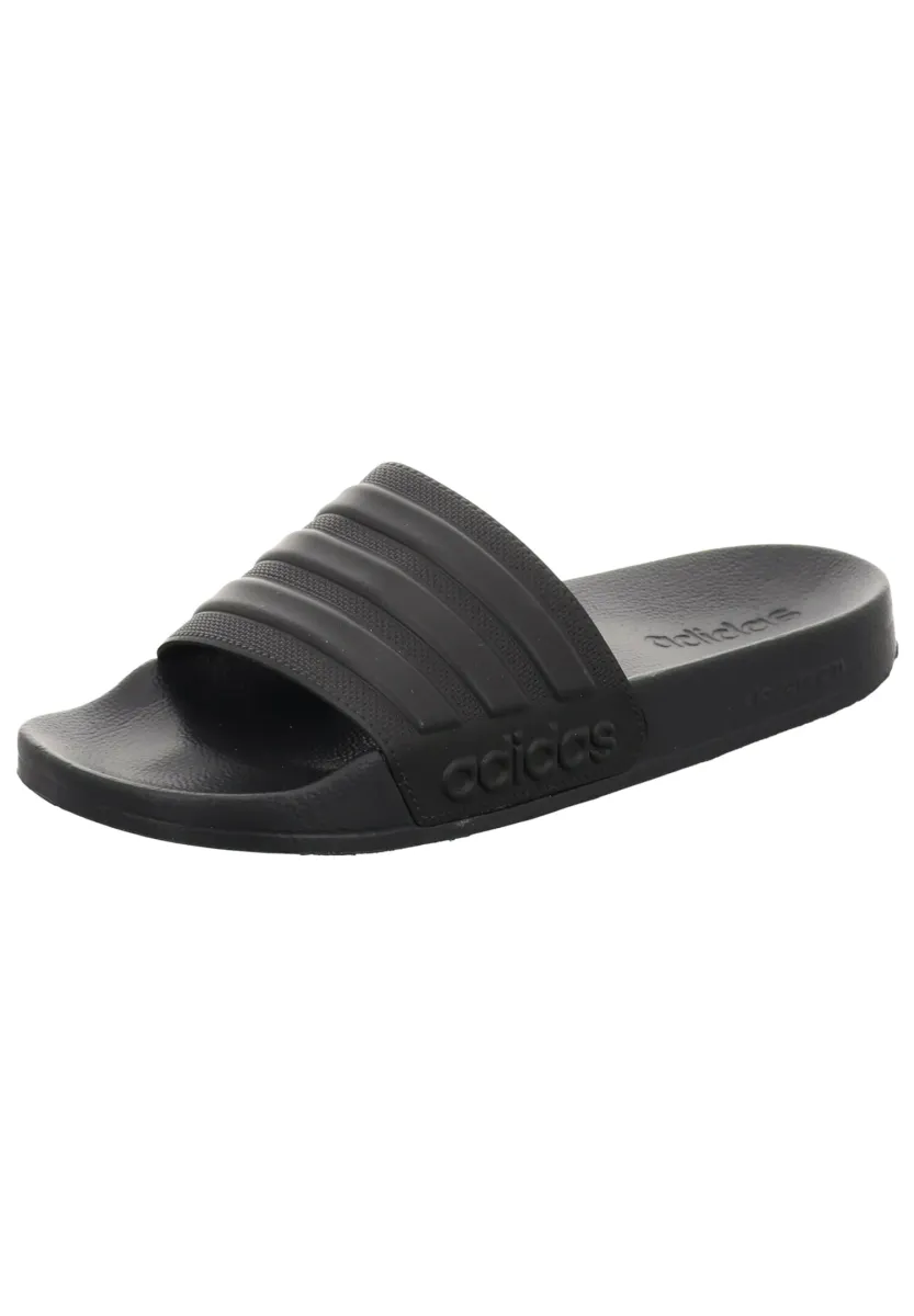 ADILETTE SHOWER - Hausschuh - schwarz