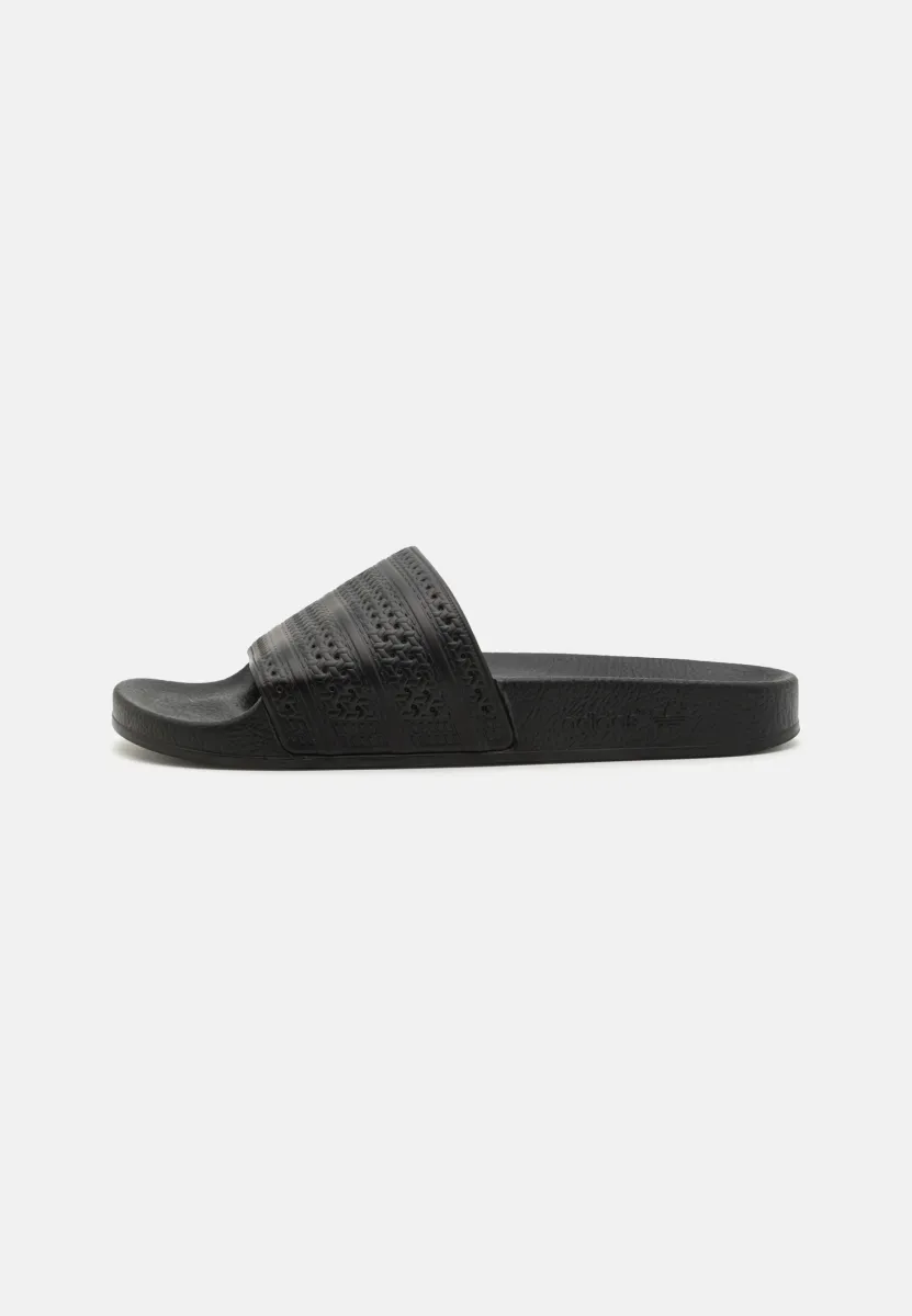 ADILETTE UNISEX - Pantolette flach - core black