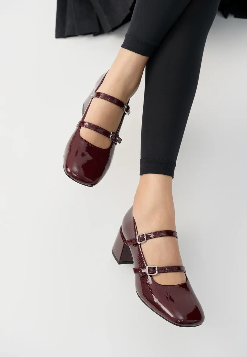 ADISON - Pumps - cherry