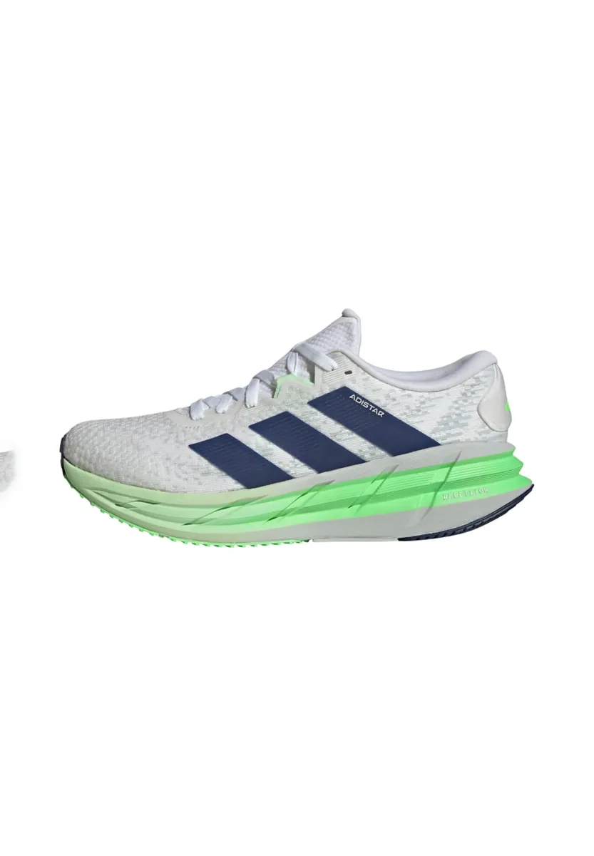 ADISTAR 4 - Laufschuh Straße - cloud white tech indigo lime burst