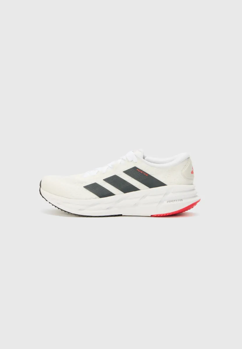 ADISTAR 4 M - Laufschuh Straße - white/carbon/pure ruby