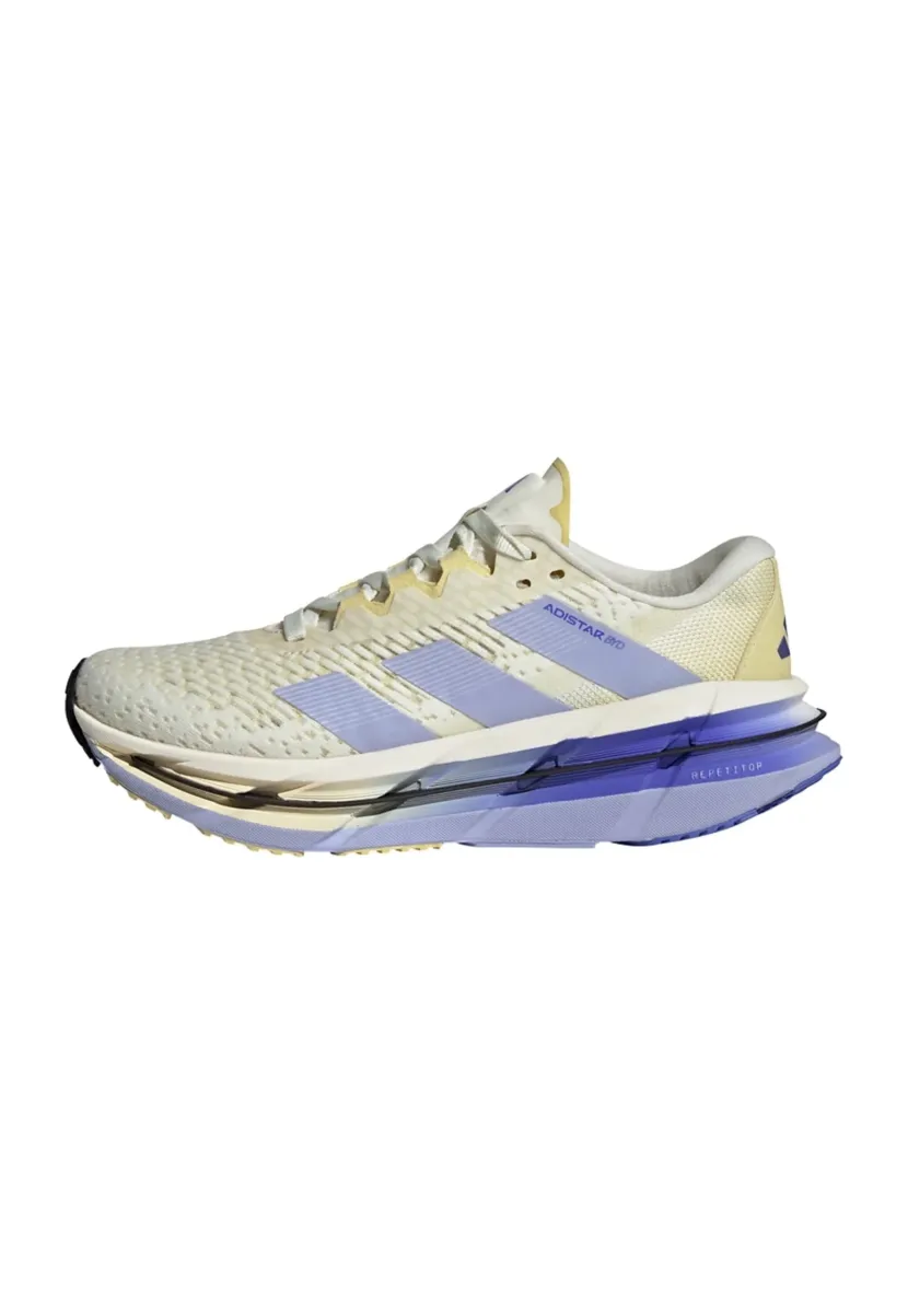 ADISTAR BYD W - Laufschuh Straße - ivory   violet tone   powder yellow