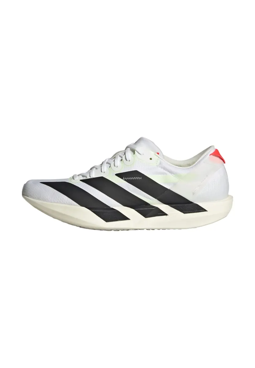 ADIZERO ADIOS 9 - Laufschuh Straße - cloud white/core black/lucid red