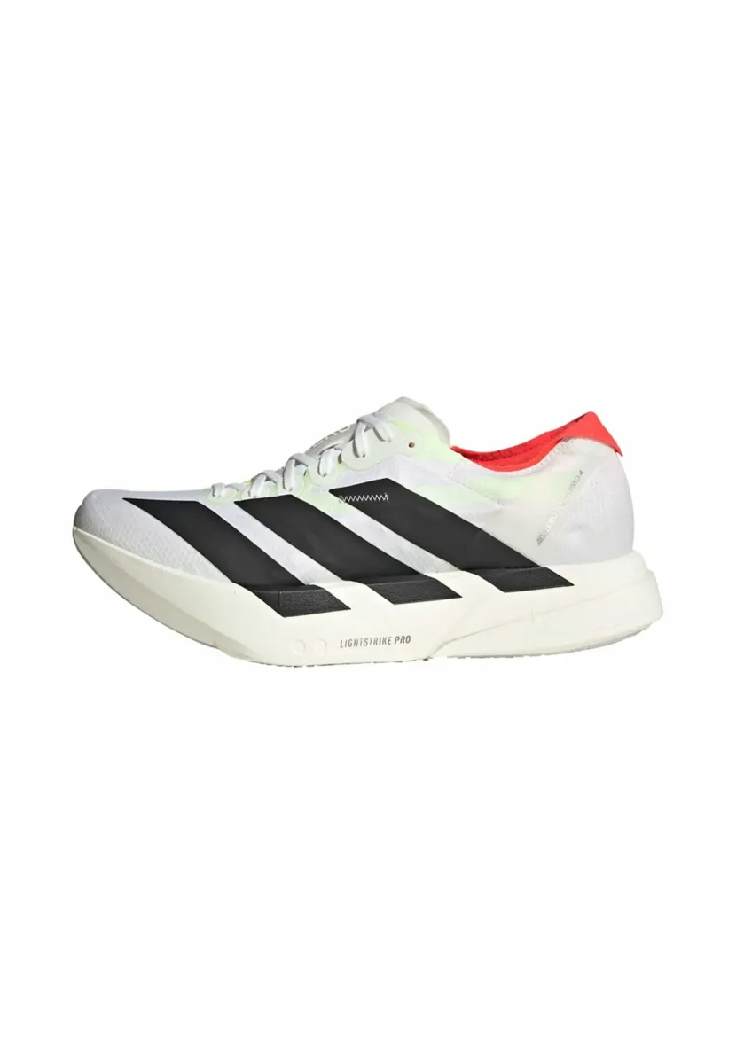 ADIZERO ADIOS PRO 4 - Laufschuh Straße - cloud white   core black   silver metallic